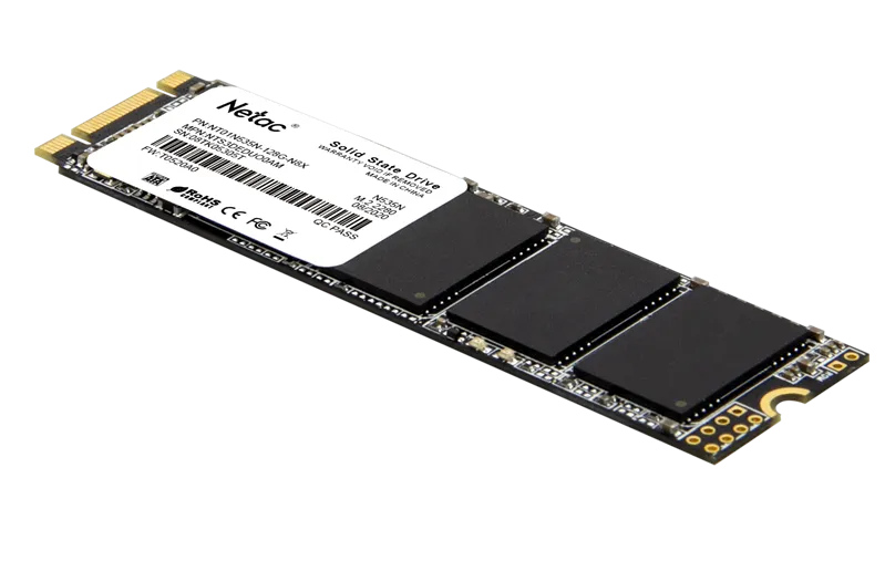 SSD накопитель Netac SSD N535N 128GB M.2 2280 SATAIII 3D NAND, R/W up to 510/440MB/s, TBW 70TB, 3y wty