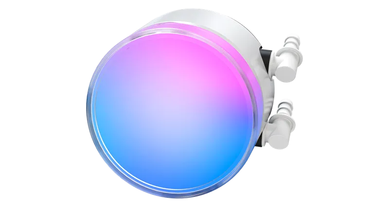 Ocypus Delta L24 WH ARGB V2, 240mm, ARGB Pump,2x120mm ARGB fans, LGA115X/1200/1700/18XX, AM4/AM5