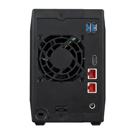 Cетевое хранилище ASUSTOR AS5402T 2-Bay NAS/Media player/Intel Celeron N5105 2.0GHz up to 2.9GHz, 4GB SO-DIMM DDR4, noHDD(HDD,SSD),/2x 2,5Gb (LAN)/3xUSB3.2,HDMI; 90IX01R1-BW3S20