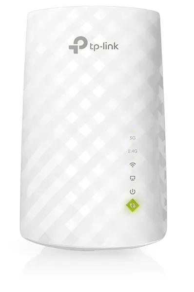 TP-Link RE220, AC750 Усилитель Wi-Fi сигнала, до 300 Мбит/с на 2,4 ГГц + до 433 Мбит/с на 5 ГГц, 3 встр. антенны, 1 порт 10/100 Мбит/с, подключение к настенной розетке