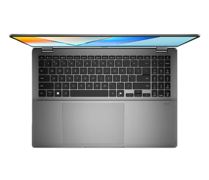 ASUS Vivobook 16 Flip TP3607SA-RJ068W Intel Core Ultra 7  256V 16GB 2.2 GHz/LPDDR5X 16GB/ 1TB PCIE G4 SSD Intel Arc/16" OLED WQXGA+ BEND GLARE TOUCH(120HZ/ WIN11 HOME 1.50 kg Matte Gray