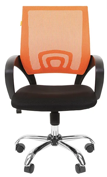 Офисное кресло Chairman    696    Россия     TW оранжевый хром