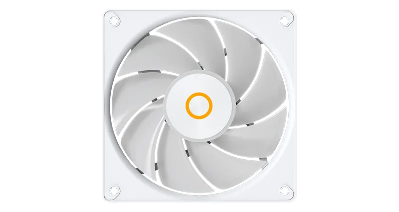 Ocypus Gamma F12 Elite WH ARGB 3 IN 1, 120x120x25mm, 4-PIN PWM, 600-1800 RPM, 26 DBA MAX, HYDRO BEARING