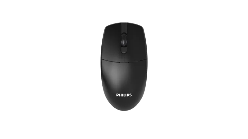 Аксессуары Philips  Беспроводная Мышь SPK7347 2,4 GHz , 3 кноп., 1600dpi, Чёрный
