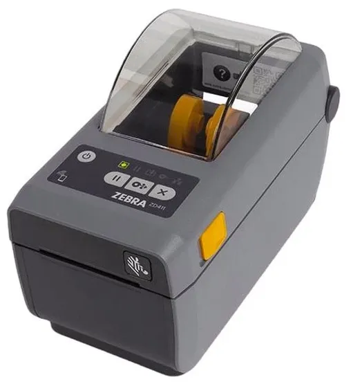 Принтер этикеток Zebra ZD411 (CN), TT, 2", 203 dpi, USB, USB host, modular connectivity slot & BTLE5