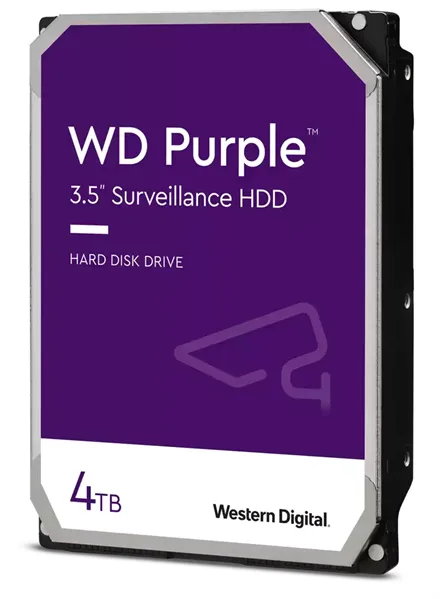 Жесткий диск WD SATA-III 4TB WD43PURZ Surveillance Purple (5400rpm) 256Mb 3.5"