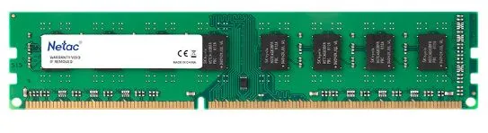 Оперативная память Netac Basic DIMM 4GB DDR3-1600 (PC3-12800) C11 11-11-11-28 1.5V Memory module