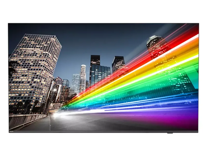 Професиональный дисплей 75” Philips B-Line, 4K UHD, Chromecast built-in, Google Play Store, DVB-C/T/T2 Tuner, HDMI, Scheduler, Auto on/off, Crestron Connected Certified v2, Neets/Extron compatible, CMND Create & Control :