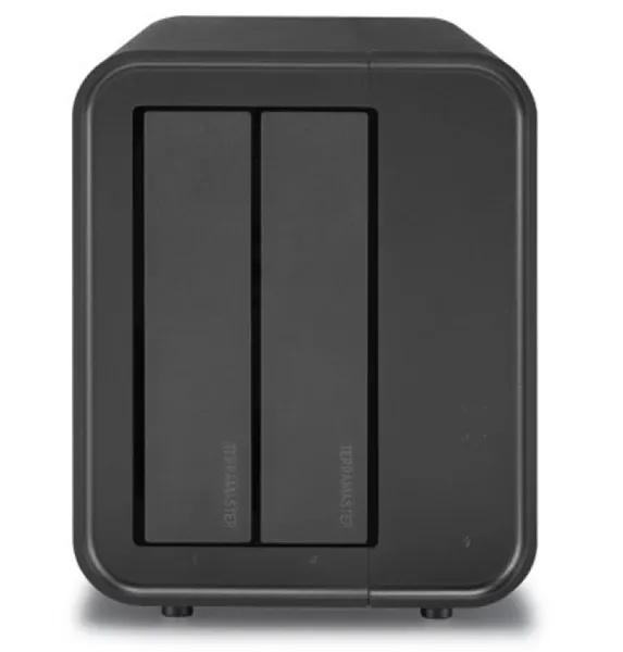 Система хранения данных TerraMaster F2-212 tower NAS QC 1,7Ghz ARM/1Gb/JBOD,RAID0,1,TRAID/up to 2 HS SATA(3,5' or 2,5')/1xUSB3.0/1xUSB2.0/1xGbE RJ-45/iSCSI/1xPS/1YW (repl F2-211)