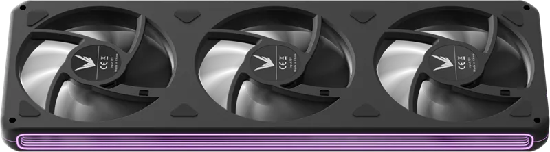 Formula V Line AIR FUSION 3 BK REVERSE, 360x120x28mm, ARBG 3pin + PWM 4pin, 500-1800 RPM, 37.83 DBA MAX, HYDRO BEARING