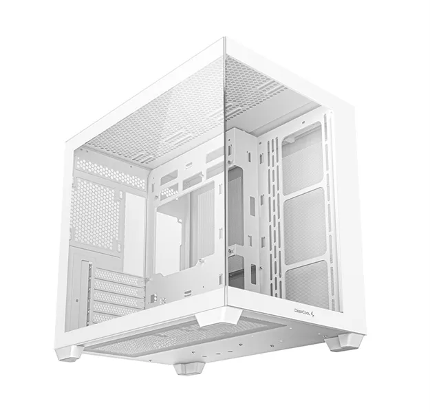 Deepcool CG530 WH без БП, боковое окно (панорама), белый, ATX