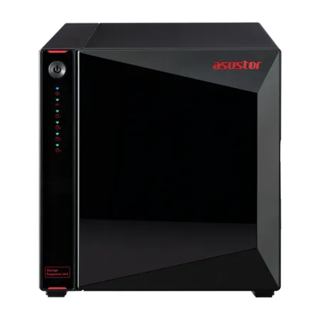 Cетевое хранилище ASUSTOR AS5004U 4-bay expansion box USB 3.2/noHDD,LFF(HDD,SSD); 90IX0052-BW3S00