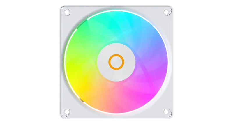 Ocypus Gamma F12 Elite WH ARGB 3 IN 1, 120x120x25mm, 4-PIN PWM, 600-1800 RPM, 26 DBA MAX, HYDRO BEARING