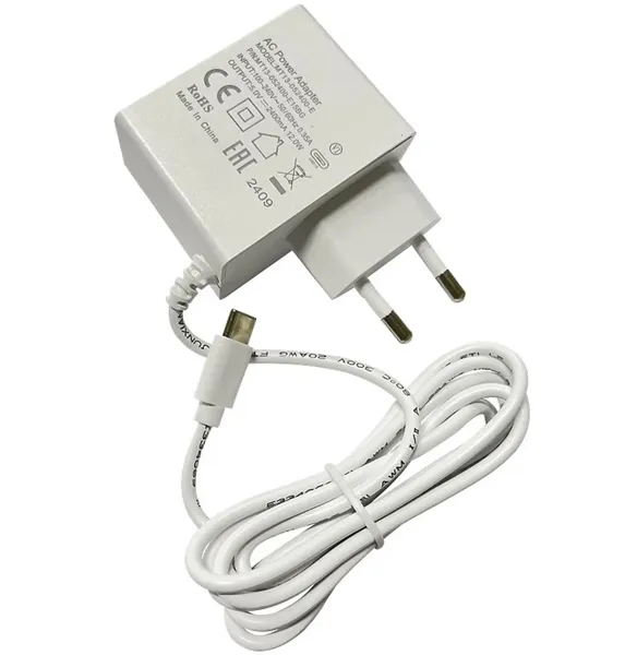 MikroTik MT13-052400-E15BG, power adapter 5V 2.4A, 12W, for hAP ax lite