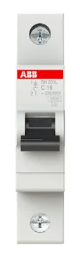 Выключатель автоматический ABB 2CDS241001R0164 SH201L 16A тип C 4.5kA 1П 230/400В 1мод