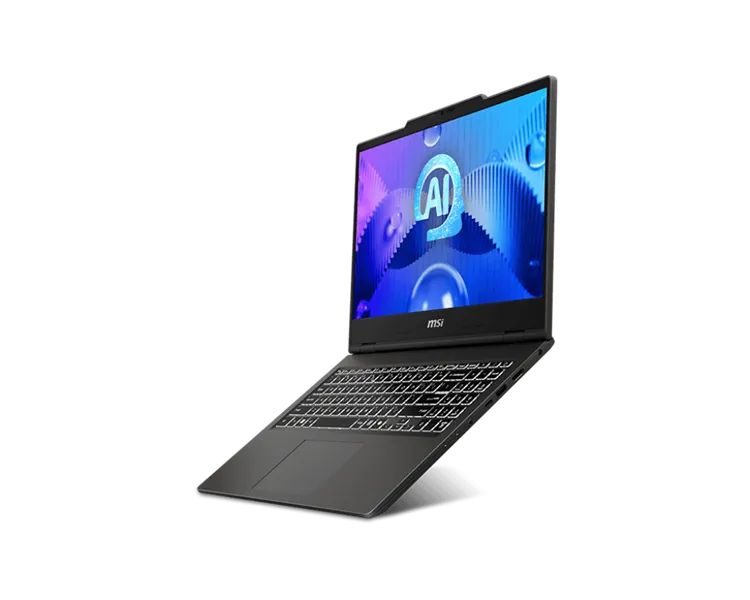 MSI VenturePro 15 AI A1UDXG-006XRU Ultra5 125H 15,6" FHD (1920 x 1080)144Hz DDR5 16GB (8GB*2),512GB SSD, NV RTX 3050 (6GB GDDR6),55.2Whr,1,9kg,1y,Dos,Solid Gray