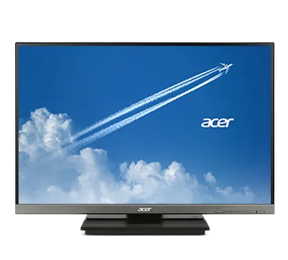 Монитор 24" ACER (Ent.) B246WLyemipruzx  , IPS, 16:10, 1920x1200, 300cd/m2, 60Hz, 5ms, 1xHDMI(1.4) + DP(1.2) + 1xType-C(PD65W) + USB3.0x4+USB-B(2up 4down) + RJ45 + H.Adj. 150+Audio out Black/Darkgrey