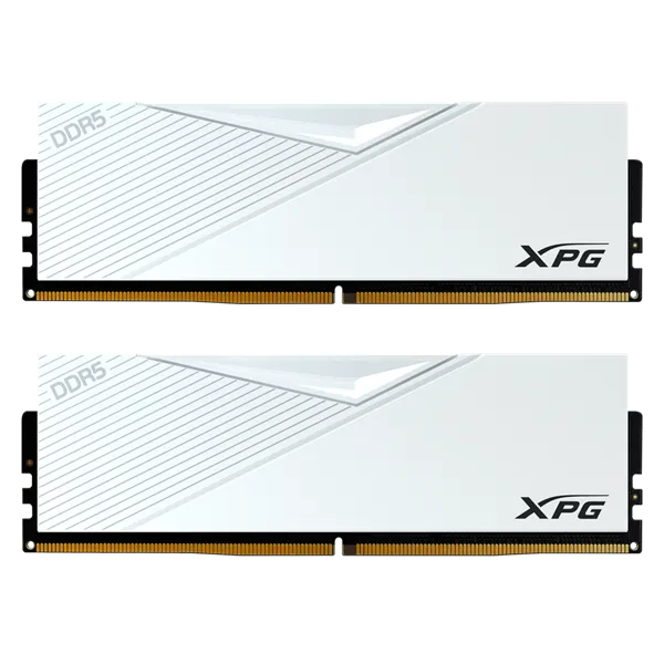 Оперативная память ADATA DDR5, 64GB, 6000MHz, 2*32GB, 30-40-40, WHITE, DUAL COLOR BOX