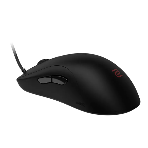 BenQ ZOWIE Мышь ZA12-C для Киберспорта Сенсор3360  DPI-400/800/1600/3200 USB2.0/3.0Plug&Play 5кнопок 125/500/1000Гц Симметричный, для правшей Паракорд 24-ступенчатое колесо Средняя Черный