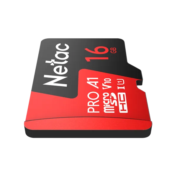 Носитель информации Netac P500 Extreme PRO 16GB MicroSDHC V10/U1/C10 up to 100MB/s, retail pack with SD Adapter