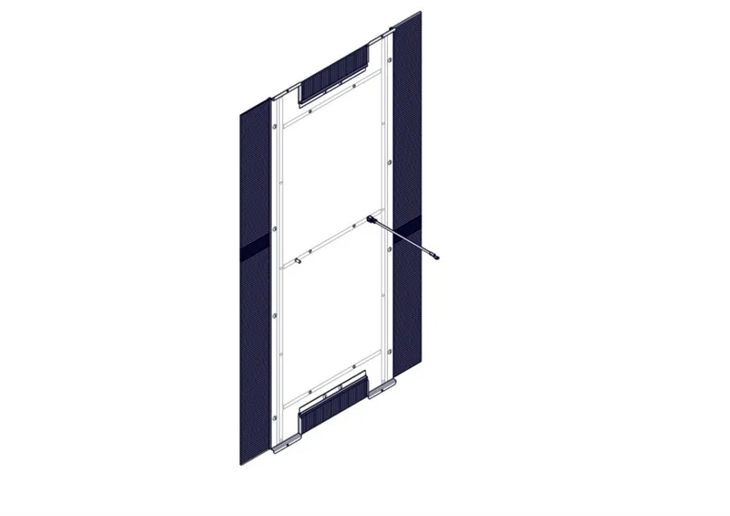 Панель для серверного шкафа Systeme Electric Донная панель для шкафов серии Uniprom, с кабельными вводами, 600x1070мм
