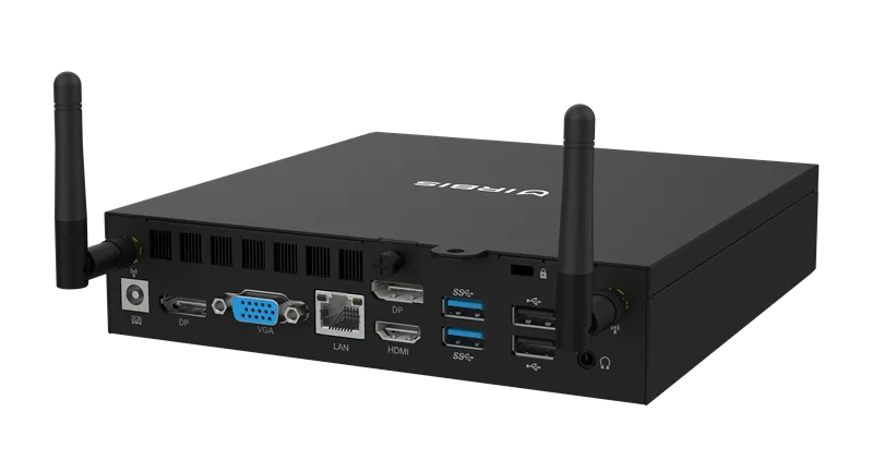 Персональный компьютер IRBIS Smartdesk, Mini (uSFF) i3-12100(4C8T - 3,3Ghz), 1x8GB DDR4 3200, 256GB SSD M.2 SATA, Intel UHD Graphics, NoDVD, WiFi6, BT, Vesa mount, NO_OS, 3YR