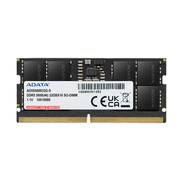 Оперативная память ADATA DDR5 SO-DIMM 32GB 5600MHz 1*32GB 46-45-45 SINGLE TRAY