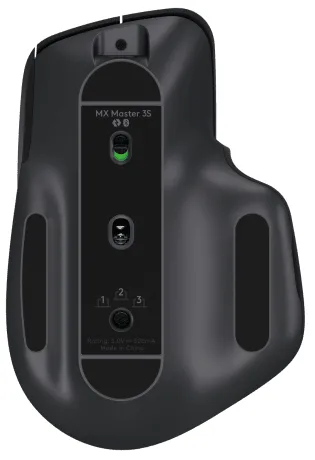 Logitech Wireless MX Master 3S Mouse, Black, [910-006559/910-005710]