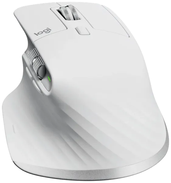Logitech Wireless MX Master 3S Mouse, PALE GREY, [910-006560]