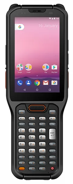 Терминал сбора данных Urovo RT40 / FREEZE / AND 10 / 1.8 GHz / 8xCore, Kryo 260 CPU / Qualcomm SD 636 /  3 GB /  32 GB / Zebra SE4750 MR / 2D Imager / 4.0" / 480 x 800 / 2G / 4G (LTE) / BT / GPS / GS