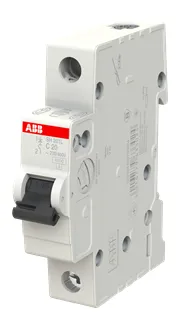Выключатель автоматический ABB SH201L 2CDS241001R0204 20A тип C 4.5kA 1П 230/400В 1мод