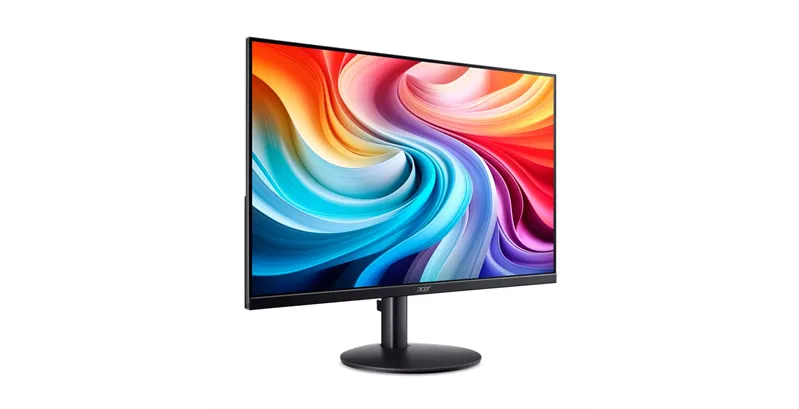 23,8" ACER  SA243YP1biIPS, 1920x1080, 1 / 4ms, 250cd, 144Hz, 1xVGA + 1xHDMI(1.4), sync: FreeSync, Vesa:100x100  ZeroFrame, UltraThin Black