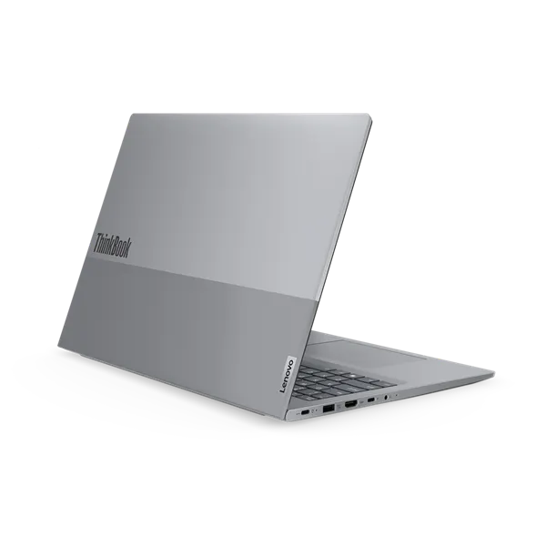 Ноутбук Lenovo ThinkBook 16 G6 IRL 16" WUXGA (1920x1200) IPS AG 300N, i3-1315U 1.2GHz, 1x8GB DDR5 5200, 256GB SSD M.2, Intel UHD, WiFi 6, BT, FPR, FHD Cam, 45Wh, 65W USB-C Slim, NoOS, 1Y, 1.7kg