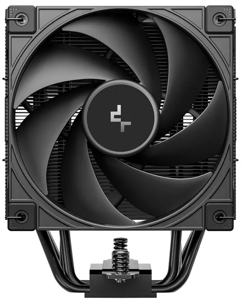 Кулер для процессора DEEPCOOL AK500 G2 LGA1851/1700/1200/115X/AM5/AM4 (9шт/кор, TDP 240W, PWM, Fan 120mm, 5 тепл. трубок, Copper Base, Wood-grain top cover, черный) RET (R-AK500G2-BKNNMN-GJD)