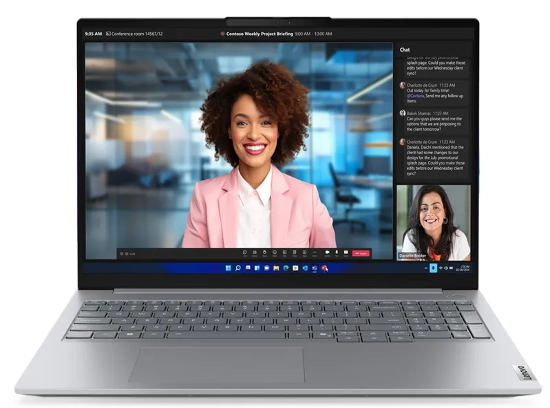 Ноутбук Lenovo Thinkbook 16 G8 IAL Core Ultra 5 225U 16Gb SSD512Gb Intel Graphics 16" IPS WUXGA (1920x1200) без ОС grey WiFi BT Cam Bag (21SK0027GQ)