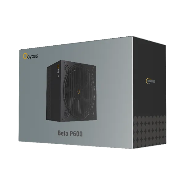 Блок питания Ocypus Beta P600, 600W, APFC, 120mm Fan (P600-N)