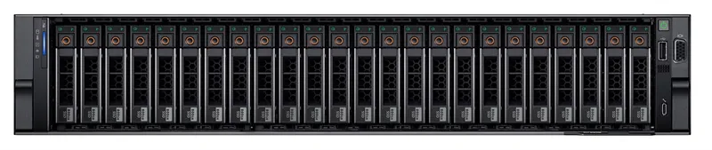 DELL PowerEdge R760 2U/24SFF(8 universal)/2xHS/H755/2xGE/6VHPerf Fan/RC2/ bezel/noTPM/IDRAC9 ent/rails/1YWARR(210-BDZY)