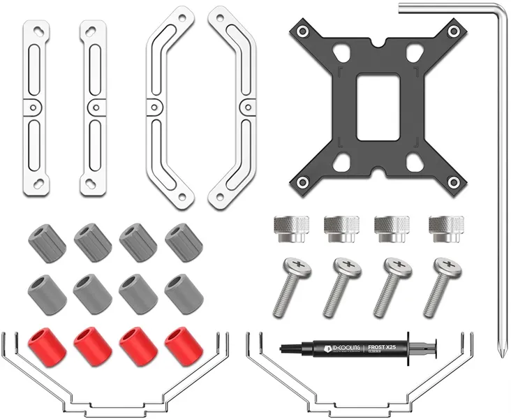 ID-COOLING SE-610-XT BASIC LGA1851/1700/1200/115X/AM5/AM4 (10шт/кор, TDP 250W, PWM, черный, 6 тепл.трубок + медная база, FAN 120mm) RET