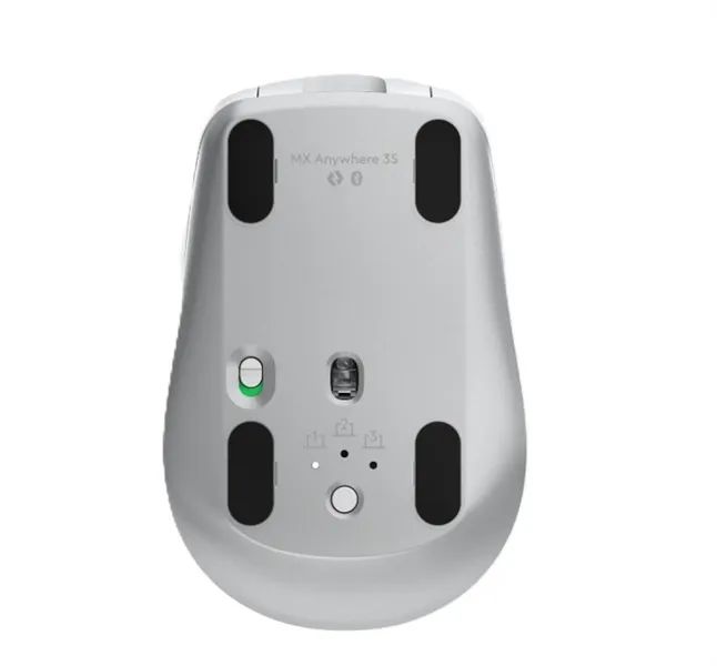 Logitech Wireless MX Anywhere 3S Mouse, 200-8000dpi, Bluetooth, PALE GREY, [910-006930]