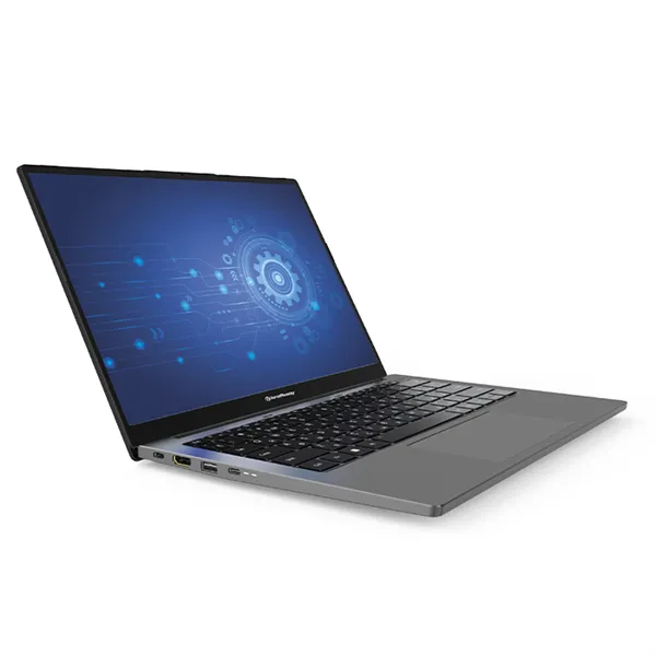 Kraftway KraftBook 14" OLED (1920x1200) IPS 400cd,Core i5-1235U,8Gb DDR4-3200,256Gb SSD(2),Wi-Fi 6+BT,Metal case,web,2хUSB,2xUSB-C,HDMI,RJ45,1.45kg,Grey,noOS, 1г  МИНПРОМТОРГ (МПТ)