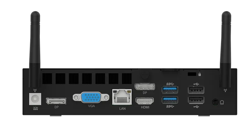 Персональный компьютер IRBIS Smartdesk, Mini (uSFF) i3-12100(4C8T - 3,3Ghz), 1x8GB DDR4 3200, 256GB SSD M.2 SATA, Intel UHD Graphics, NoDVD, WiFi6, BT, Vesa mount, NO_OS, 3YR