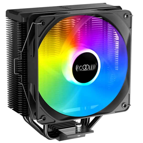 PCCooler Paladin EX300S S115X/1200/1700/AM4 (24 шт/кор, TDP 125W, 120mm PWM Dynamic Multi-Color LED, 3 тепловые трубки 6мм, 400-1800RPM, 28,6dBa)