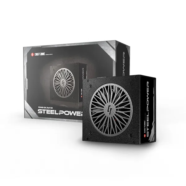 Chieftec CHIEFTRONIC SteelPower BDK-550FC (ATX 2.53, 550W, 80 PLUS BRONZE, Active PFC, 120mm fan, Full Cable Management, LLC design, Japanese capacitors) Retail