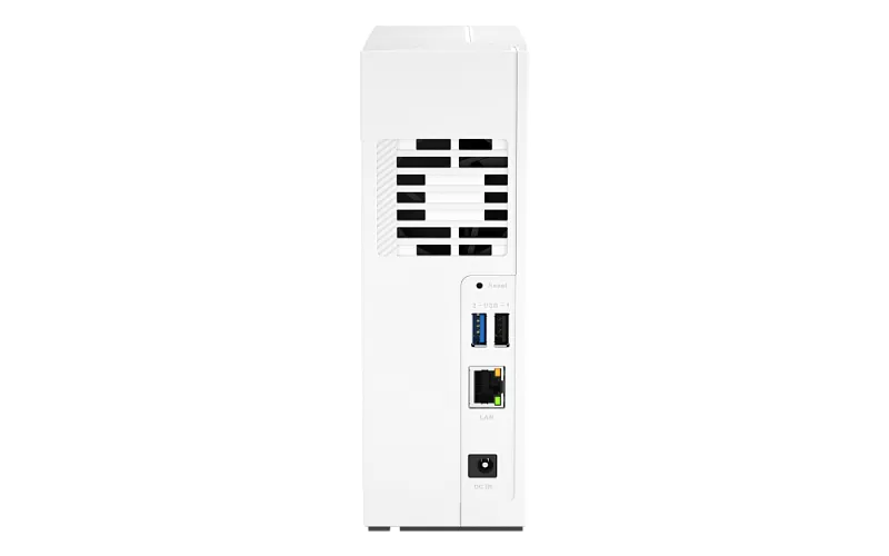 Системы хранения данных QNAP CHANNEL QC 1,8GhzCPU/2Gb/upto 1HDD, upto 9 with TL-D800C/SATA(3,5'')/ 1xUSB3.2 1xUSB2.0/1x1GbE/iSCSI/1xPS/2YW TS-133-EU-RU