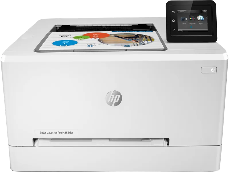 Принтер лазерный HP Color LaserJet Pro M255dw (7KW64A) A4 Duplex Net WiFi белый