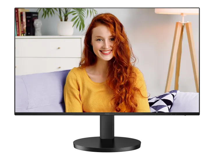 Монитор 27' AOC Q27B3CF2 2560x1440, WLED, 16:9, IPS, 350 cd, 1300:1, 20M:1, 4ms, 178/178, HDMI, 2xUSB 3.2, USB-C65W(DP Alt), 100 Hz, Speak, Tilt, HAS, VESA, Внутр, Black, 3y