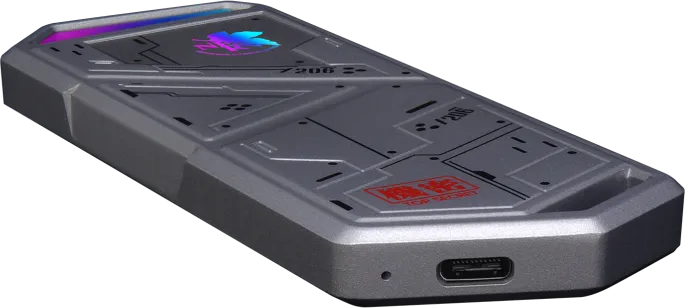 Бокс для диска ASUS ESD-S1C/SIL/G/AS EVA// 2230/2242/2260/2280, PCIe (NVMe), USB Type-C 3.2 ; 90DD02H2-M09000