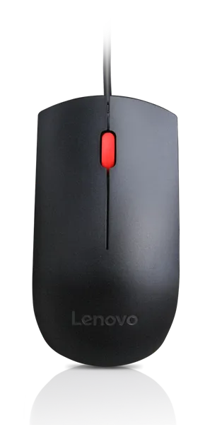 Компьютерная мышь Lenovo Essential USB Mouse (1600 DPI - Optical sensor,  USB Cable 1.8 m)