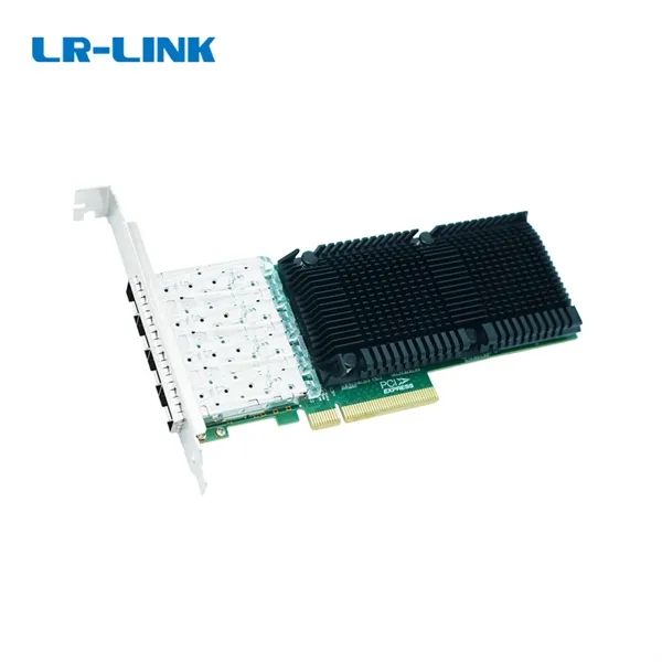 Сетевая карта LR-Link NIC PCIe 3.0 x8, 4 x 25G, SFP28, Intel E810
