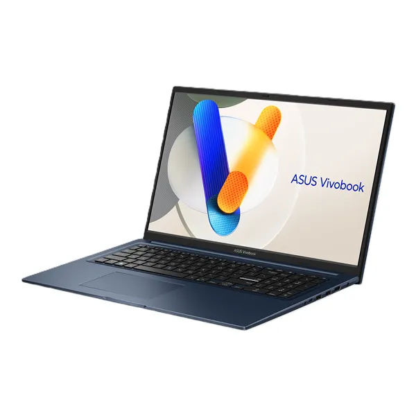 ASUS Vivobook 17 X1704VA-AU984 Intel Core 3 100U/DDR5 16GB/512Gb SSD/Intel UHD Graphics/17.3" FHD (1920x1080) 16:9/Wi-Fi 6+ BT 5.2/No OS/Quiet Blue/2.10 kg
